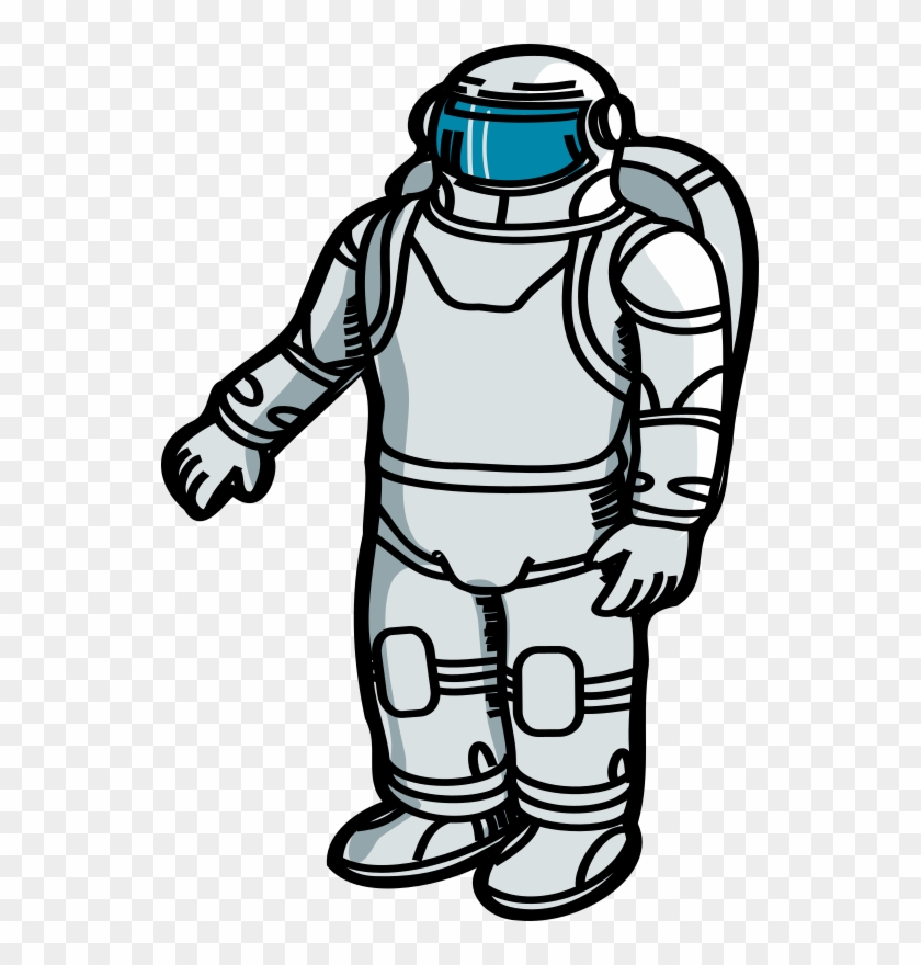 Medium Image - Spacesuit Clipart #261955