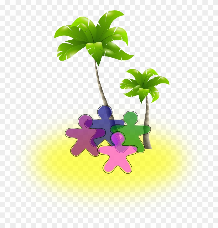 Clipart - Gingerbread Paradise - Palm Clip Art Png #262211