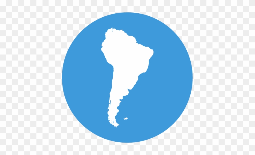 Latin America - South America Africa Map #1708311