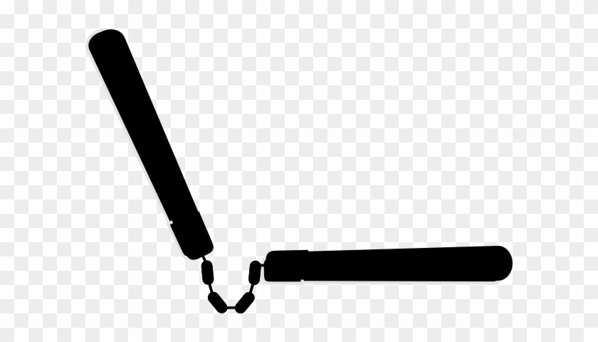 Nunchucks Vector Clipart Royalty Free Gograph - Nunchucks Clipart #1708865