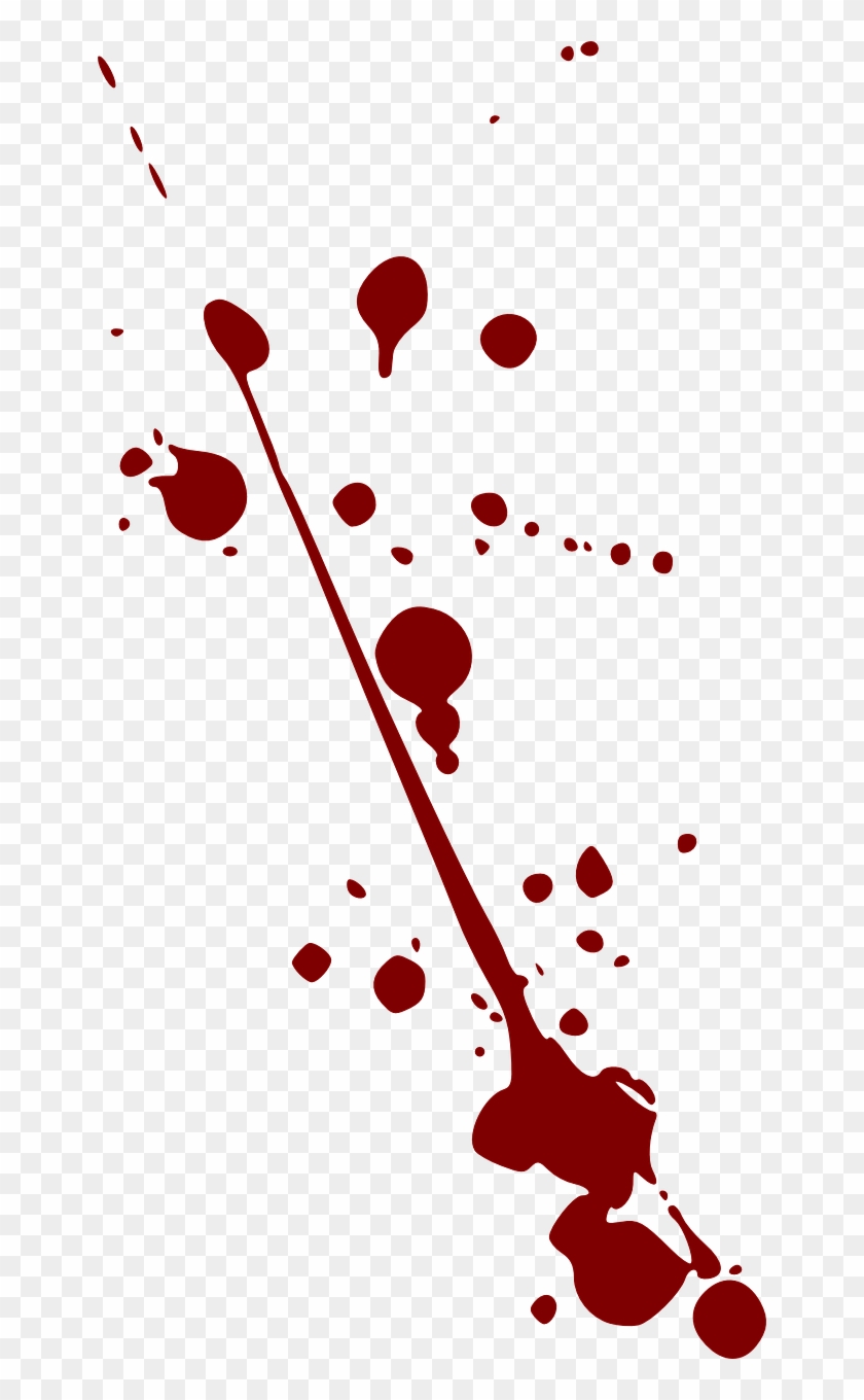 Blood Splatter Clipart #1709044