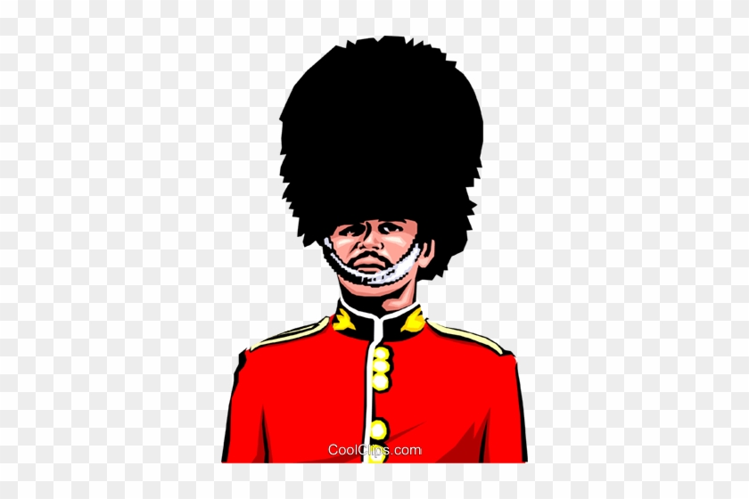 British Guard With Bearskin Hat Royalty Free Vector - British Clipart Png #1709235