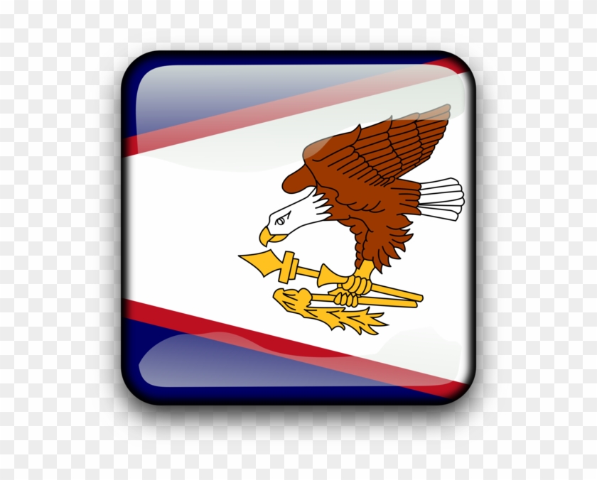 All Photo Png Clipart - American Samoa Flag Eagle #1709679