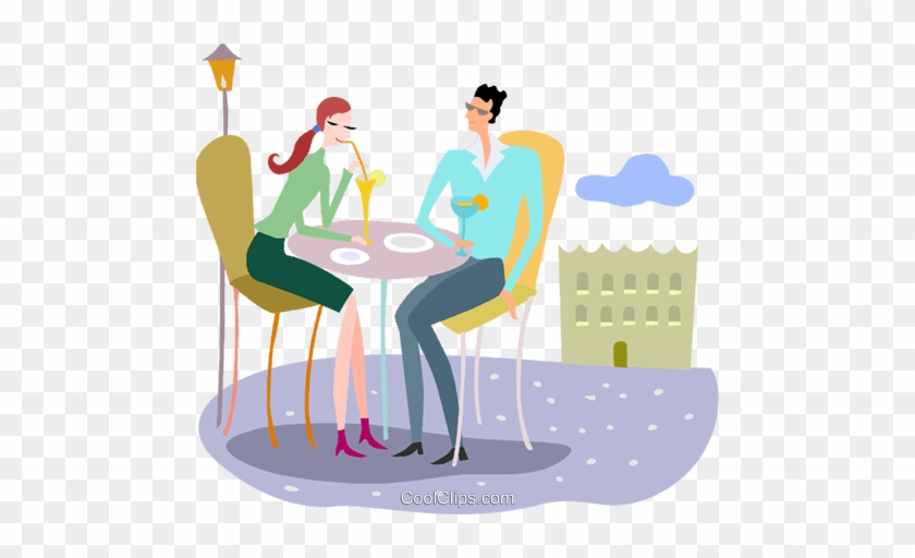 Restaurant Scenes Royalty Free Vector Clip Art Illustration - Illustration #1710858