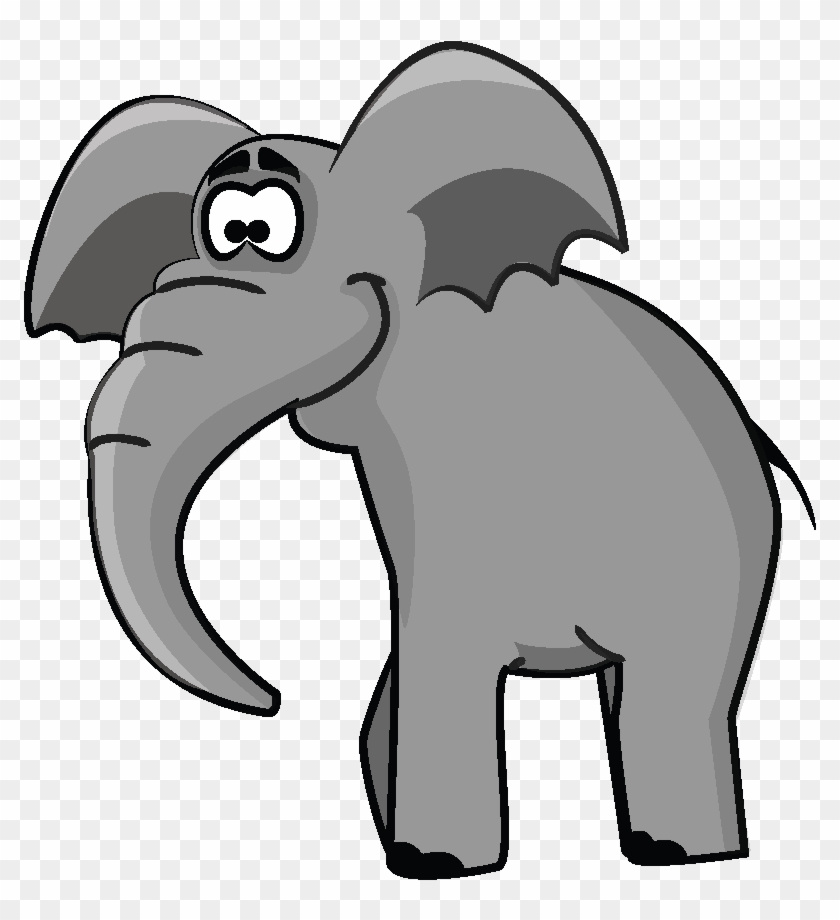 Coloring Book Animals Clipart , Png Download - Elephant - Free ...