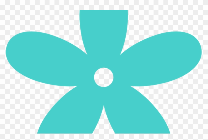 Turquoise Flower Clipart Clipart Suggest - Clip Art #1711412