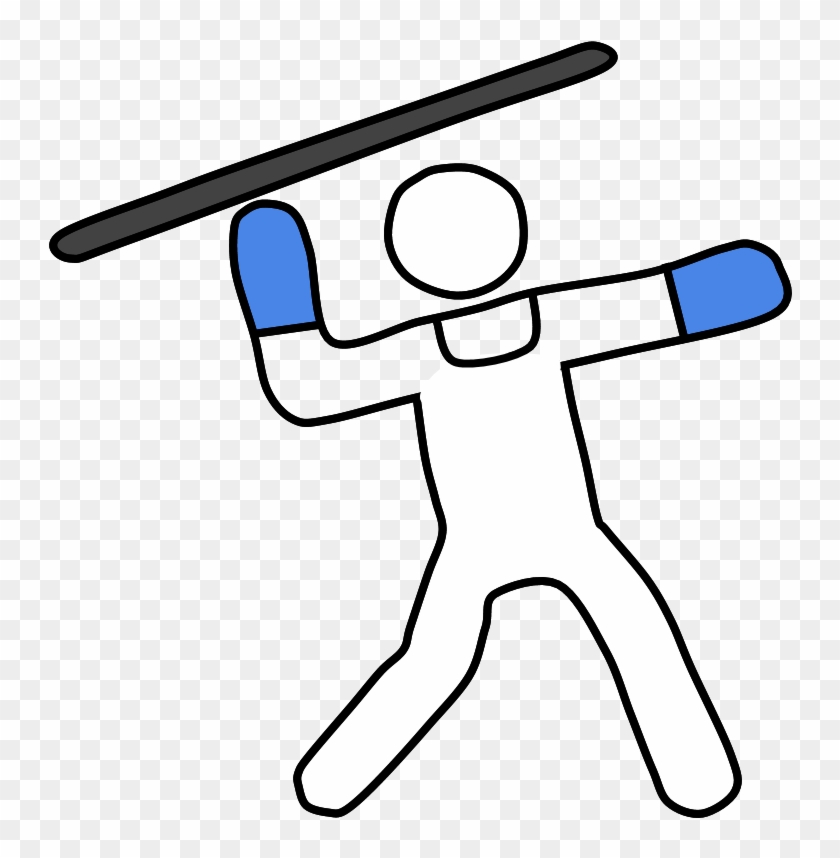 Javelin Thrower, Javelin - Cartoon #1712353