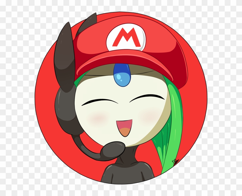 [100 Watchers Special] Meloetta /w Mario Hat By Darkybenji - Cartoon #1712548