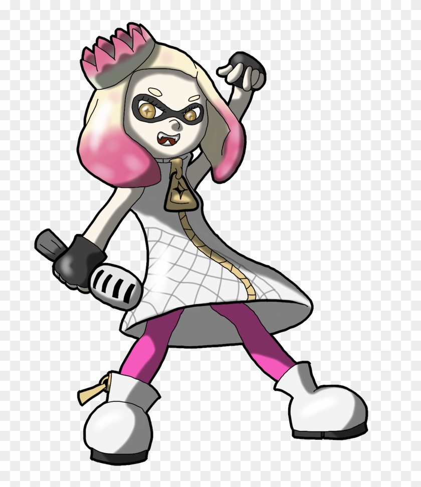 Pearlie The Rapper Inklingdigitized By Oopsybearos - Cartoon #1713313