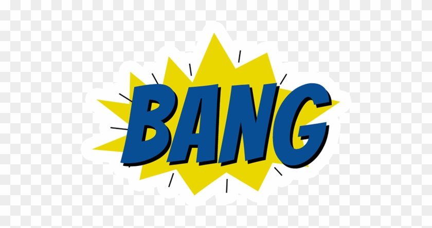 Bang Sticker - Graphic Design #1713917