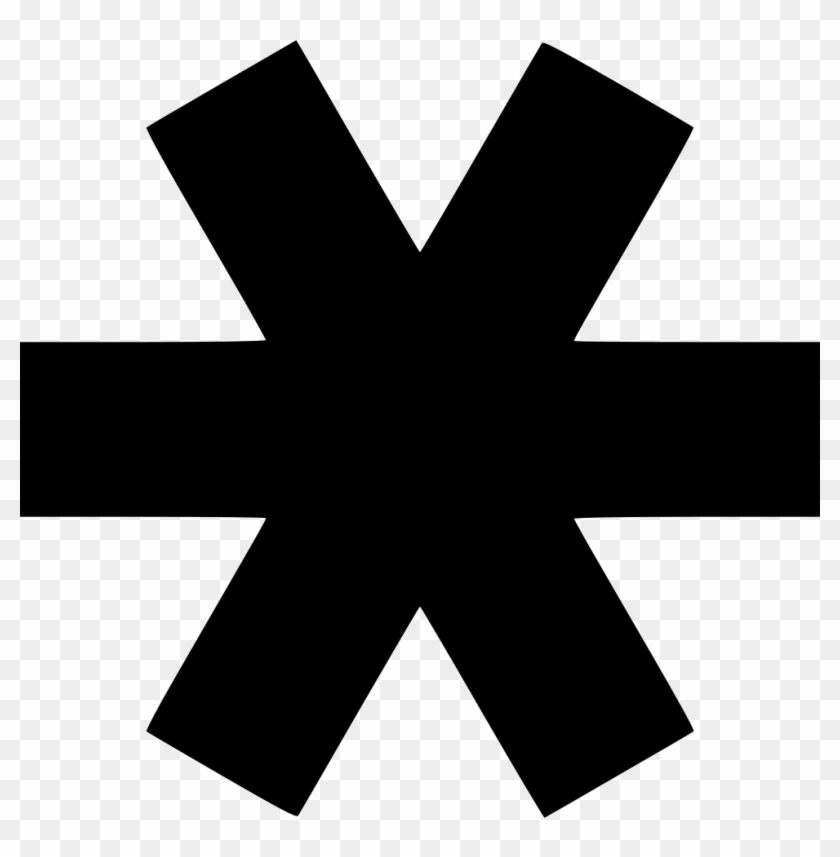 Asterisk Comments - Cross #1715174