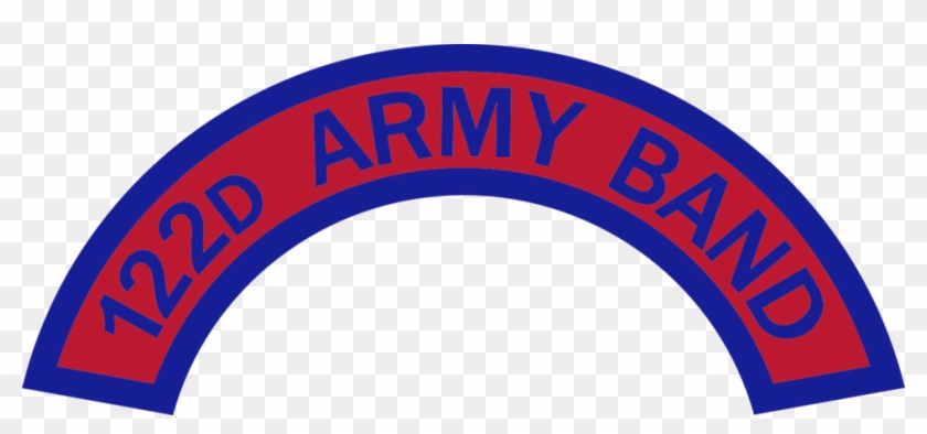 122nd Army Band Tab - 122nd Army Band #1715896