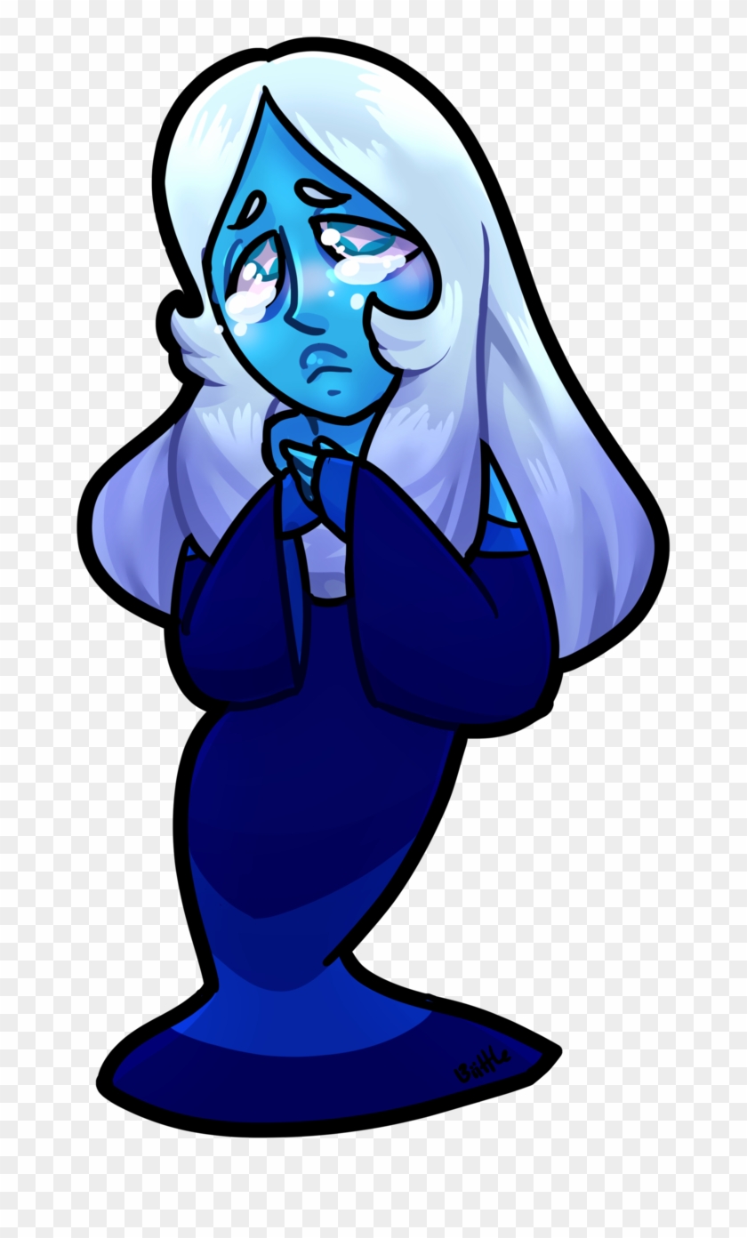 Blue Diamond Chibi By Biittle On Deviantart - Cartoon #1716088