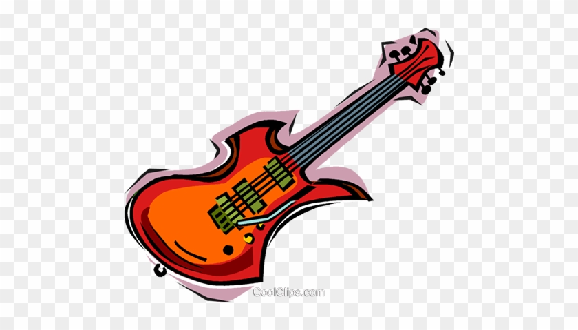 Guitarra Livre De Direitos Vetores Clip Art Ilustração - Bass Guitar #1716172