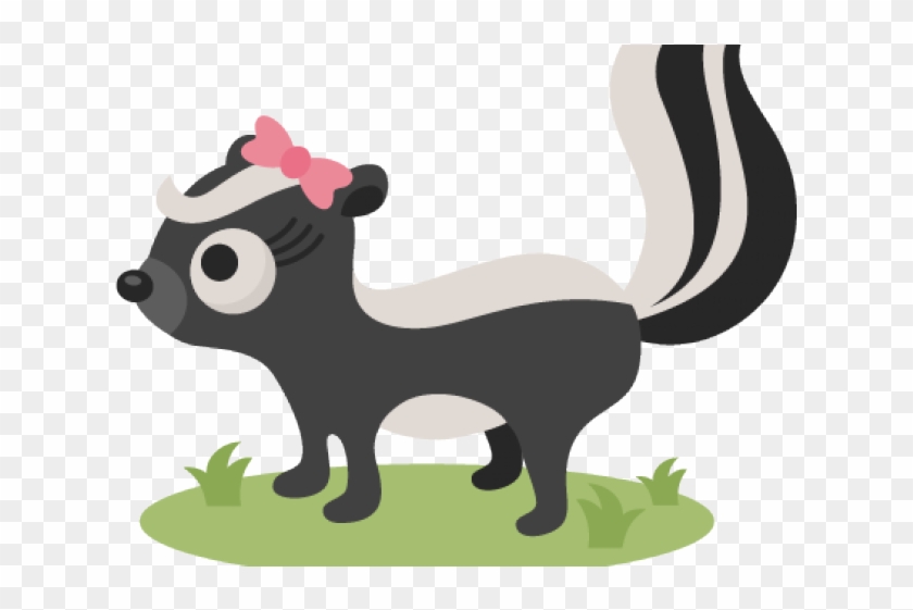 Skunk Clipart Girl - Cartoon #1716354