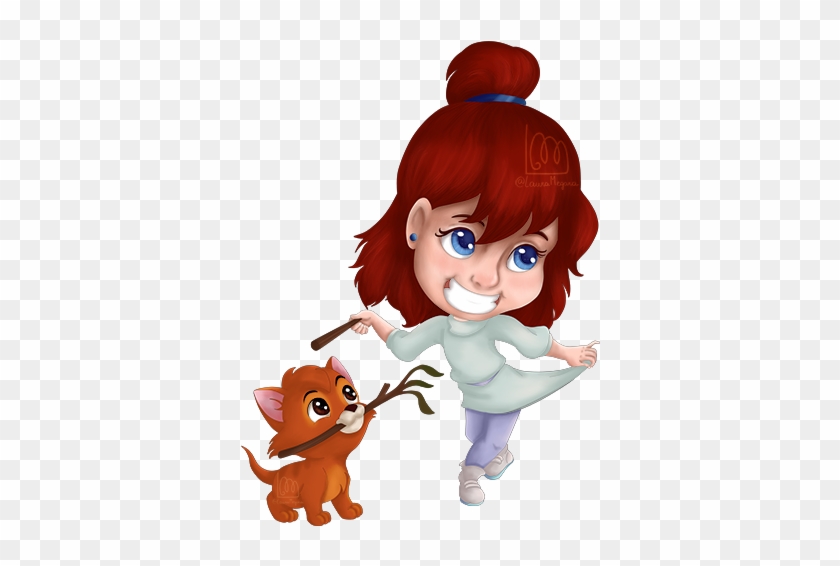 Jenny And Oliver By Lauramegara - Cartoon - Free Transparent PNG ...