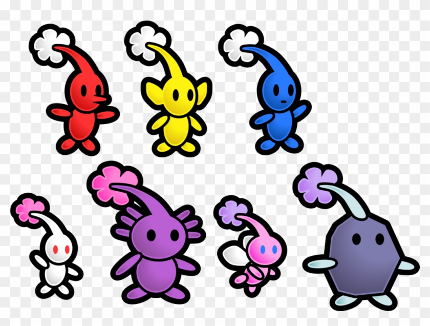 Pikmin Series Favourites By Mothergarchomp622 - Paper Pikmin #1717263