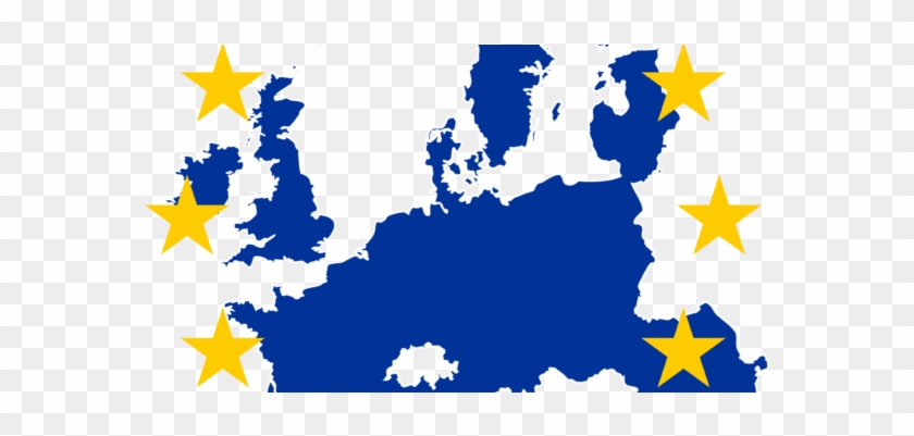 No Happy New Year For The Eu - Union Europea Mapa Bandera #1717368