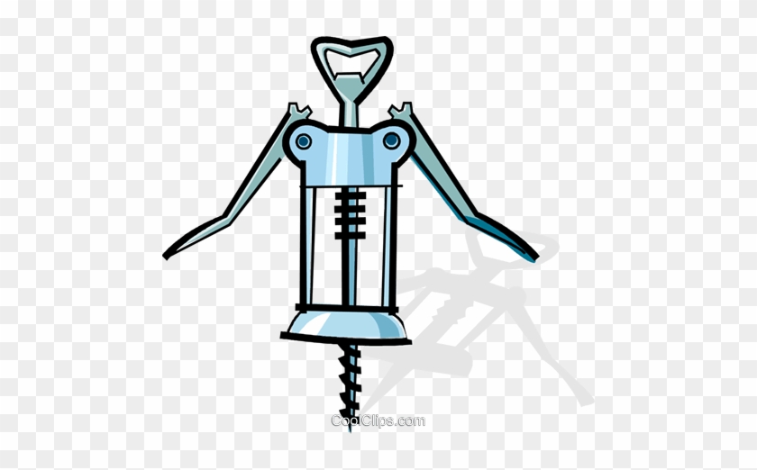 Corkscrew Royalty Free Vector Clip Art Illustration - Illustration #1717787