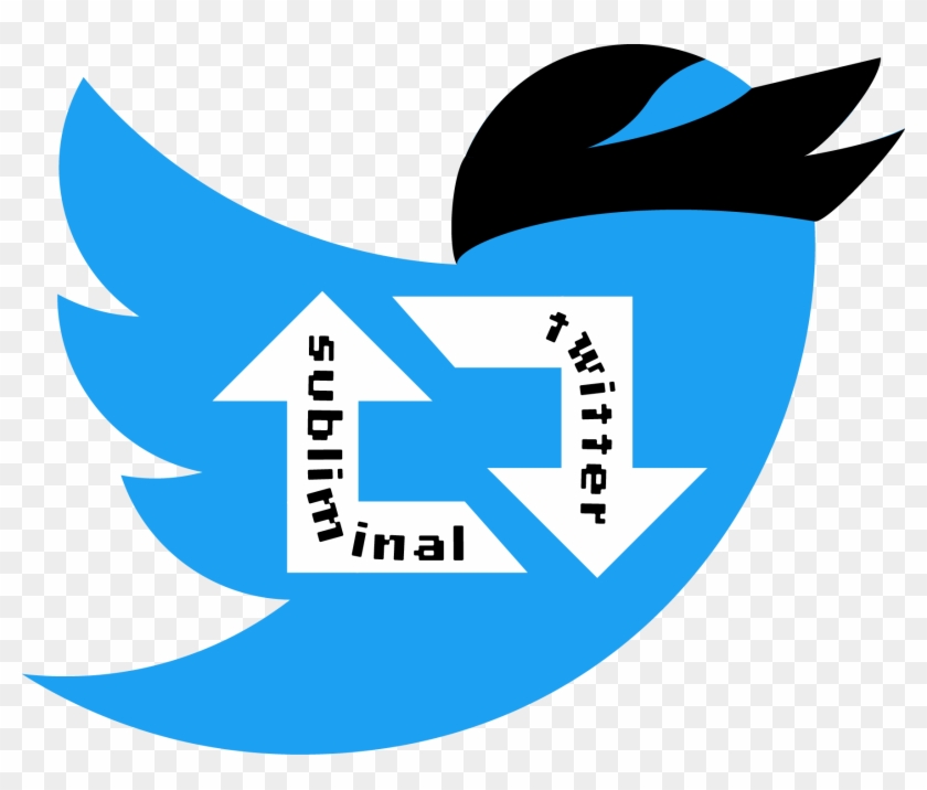 Sending Messages Via Twitter Retweets - Twitter Logo Png Hd #1717809