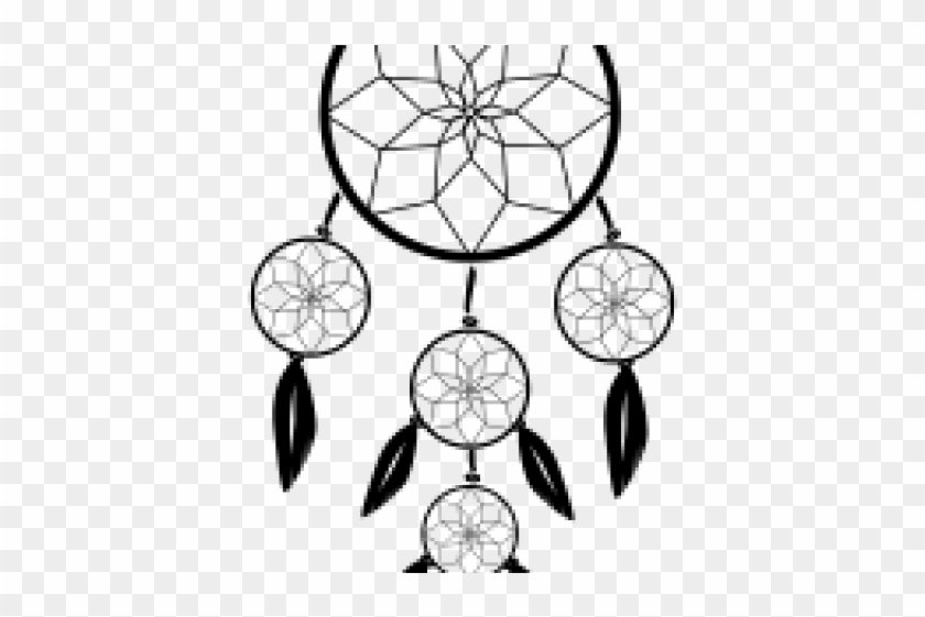 Drawn Dreamcatcher Dreamer - Adult Coloring Dreamcatcher #1718839