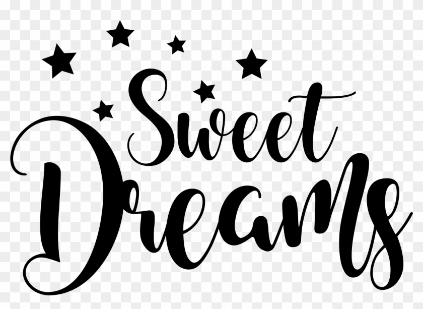 Free Svg Clipart For Cricut Hand Lettered Sweet Dream - vrogue.co