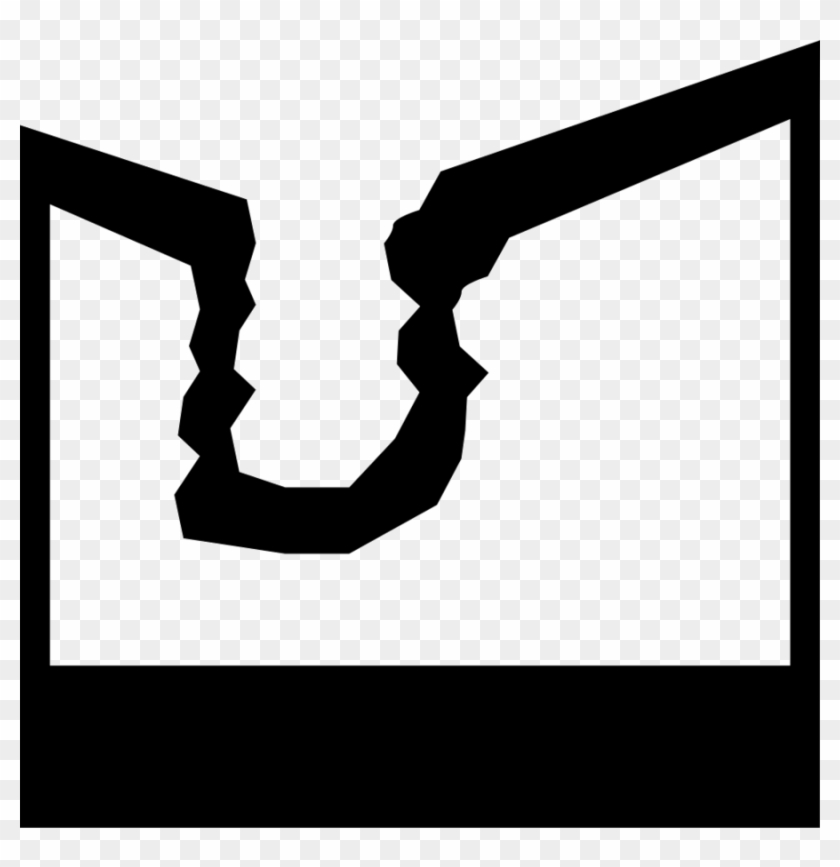 Land Subsidence Icon Clipart Subsidence Computer Icons - Silhouette #1720718