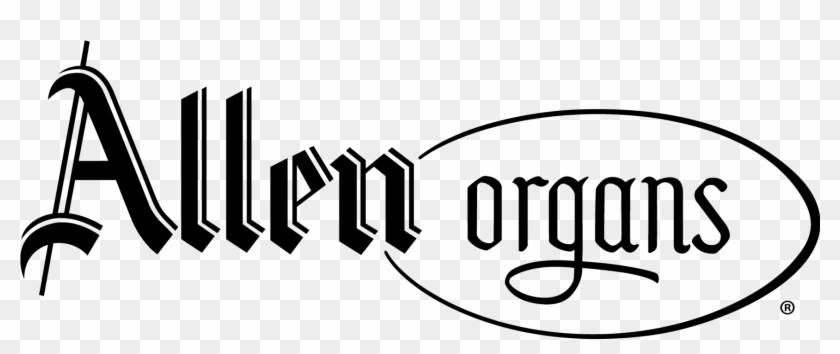 Allen Organs Logo Black Png - Allen Organs #1720835