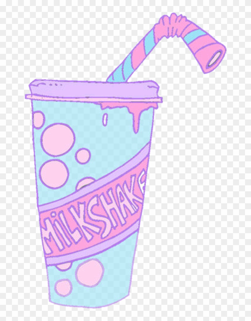 Milkshake Sticker - Milkshake Pastel Png #1720888