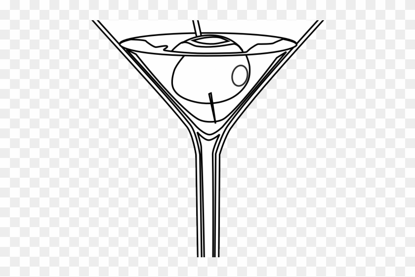 Martini Clipart Toast - Martini Glass #1721281