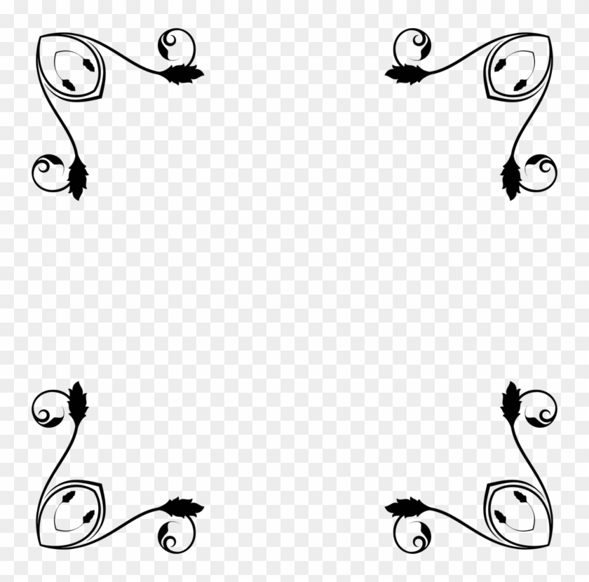 Cartoon Drawing Computer Icons Picture Frames Line - Desain Frame #1721433