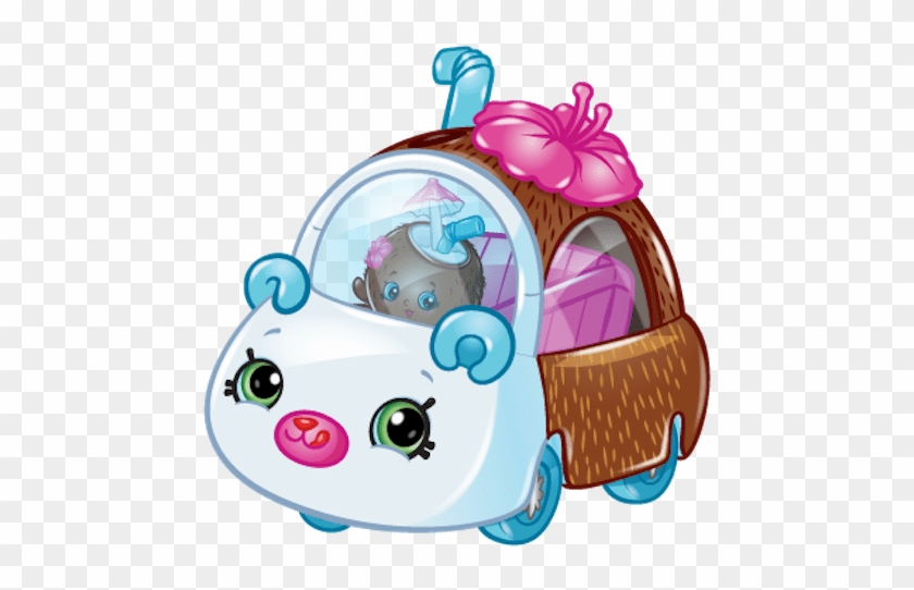 Shopkins Cutie Cars Season 3 List Of Characters Coconut - Shopkins Cutie Cars Car #1722051