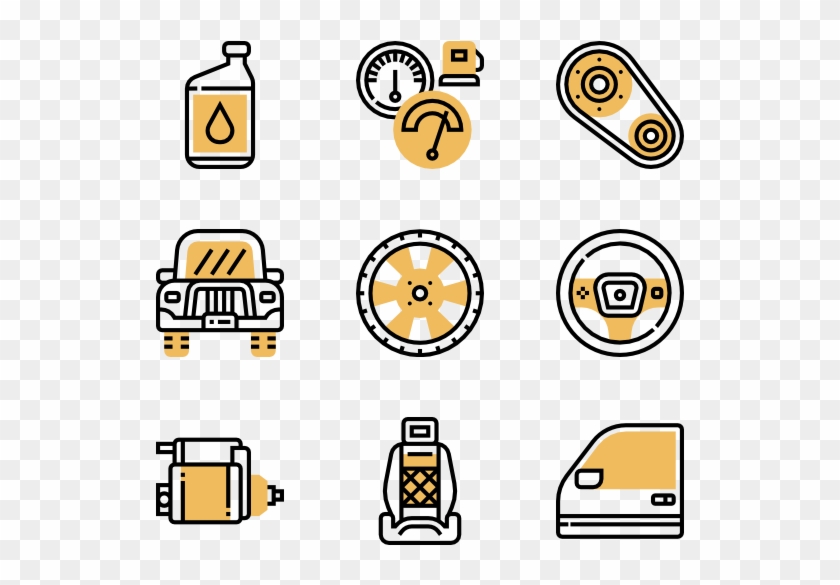 Car Parts - Minerals Icons #1722289