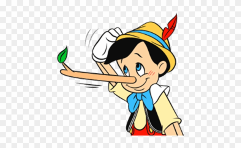 Pinocchio lying