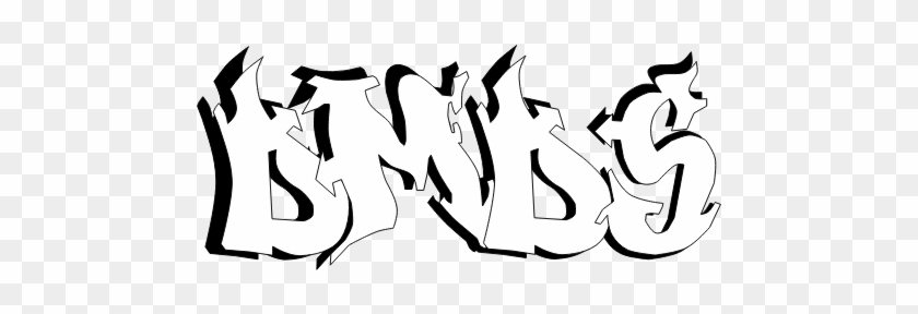 Dmds Graffiti W/ Outline - Calligraphy #1723250