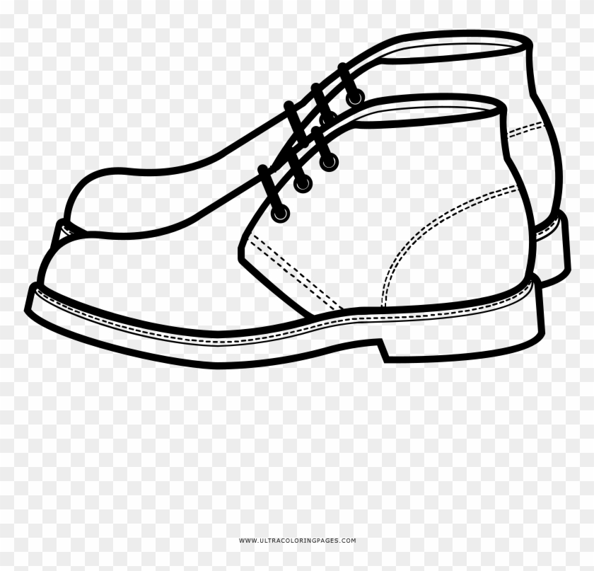 Boot Coloring Page Pages - Line Art #1723338