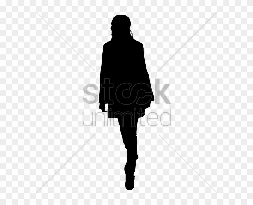 Free Download Man With A Ball Silhouette Clipart Royalty-free - Man Walking Silhouette #1725198