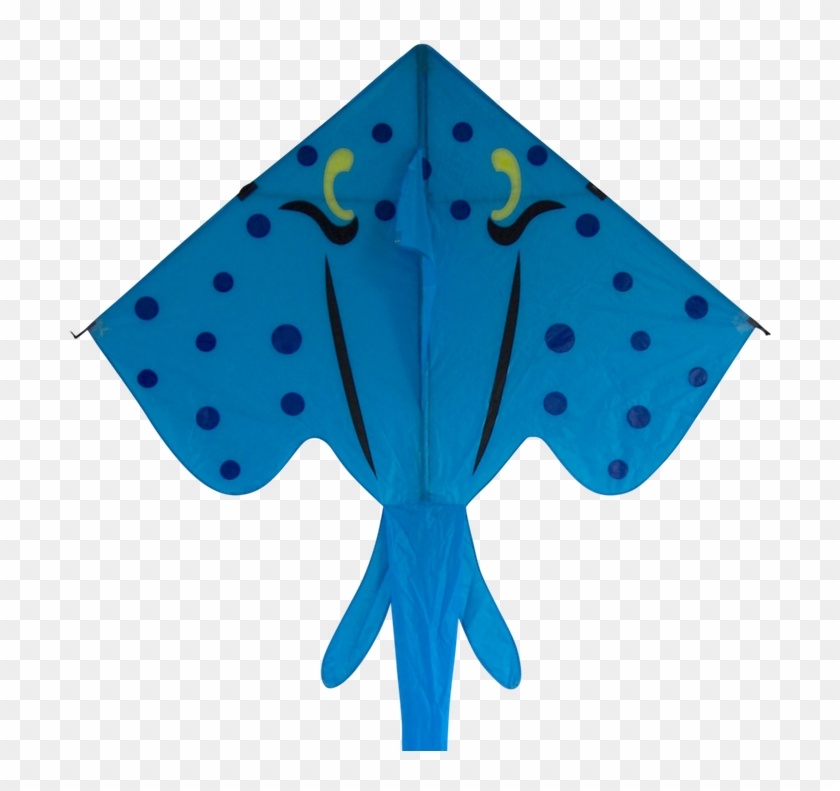 Clipart Kite Blue Kite - Construction Paper #1725367