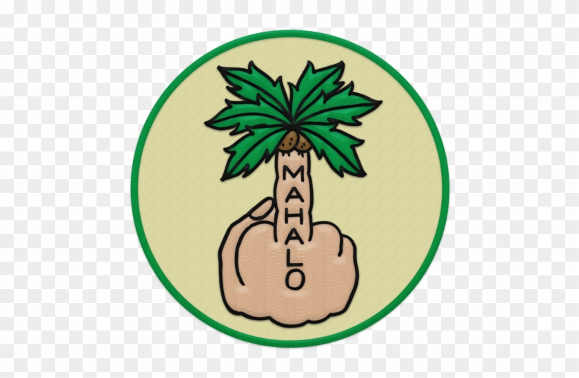 Mahalo Palm Patch - Emblem #1725859