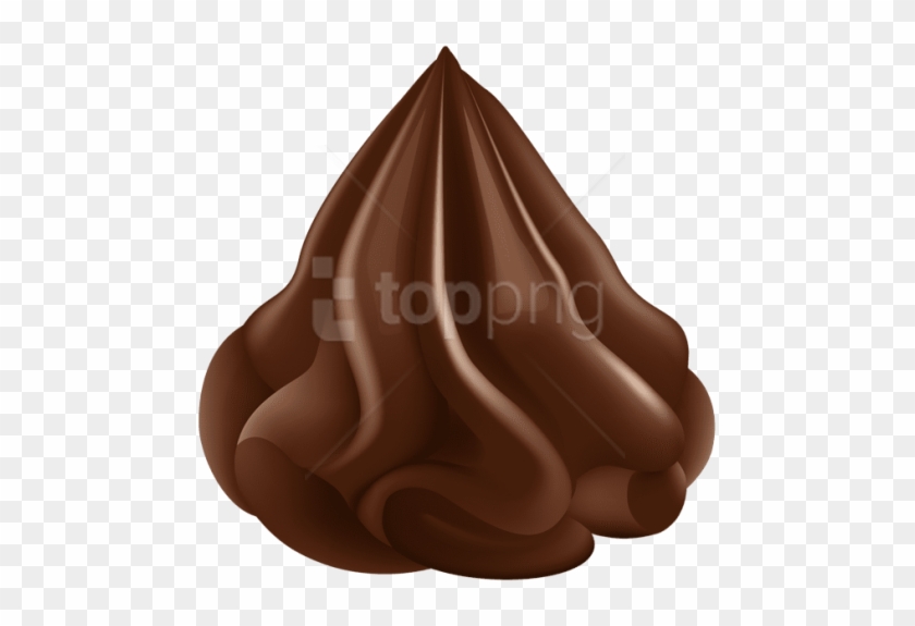 Free Png Download Chocolate Top Cream Clipart Png Photo - Chocolate #1726282