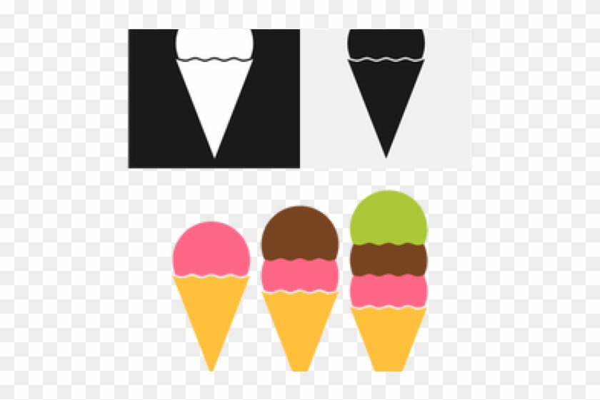 Cone Clipart Ice Ceam - Ice Cream #1727237