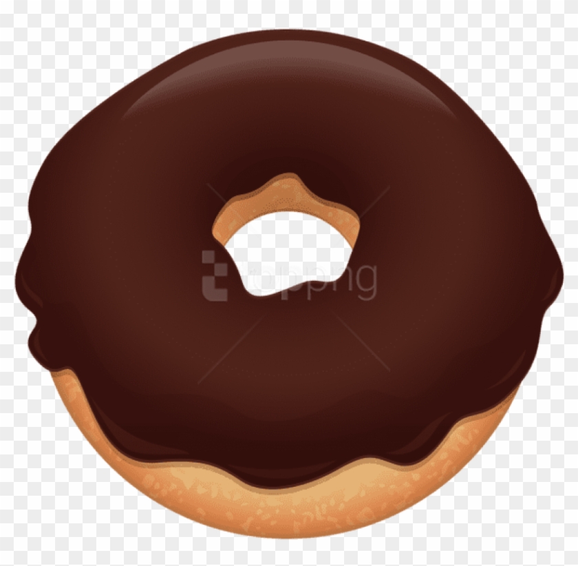 Free Png Download Donut Clipart Png Photo Png Images - Chocolate #1727561