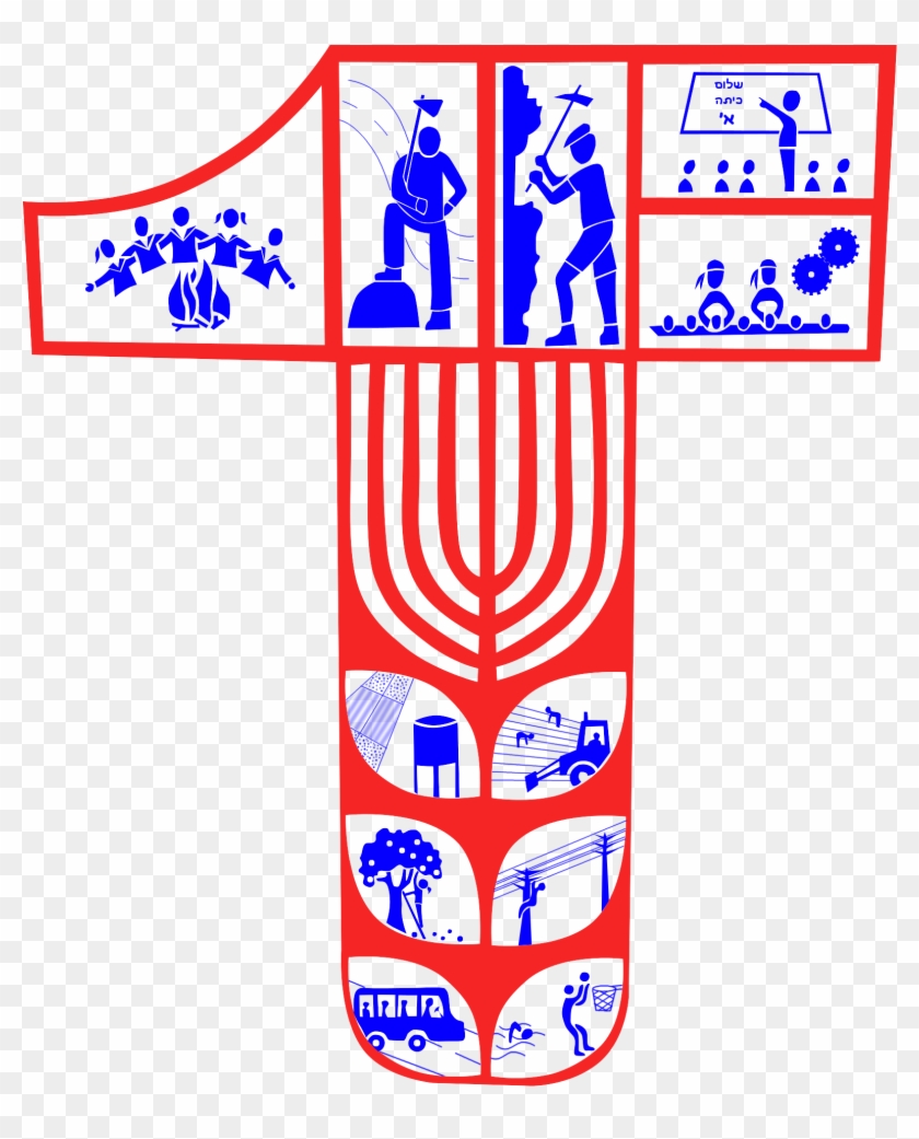 Labor Israeli Movment In Histadrut Hammer Old Symbol - Histadrut #1728010