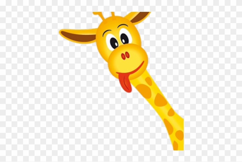 Giraffe Clipart - Giraffe Cartoon Funny #1728402