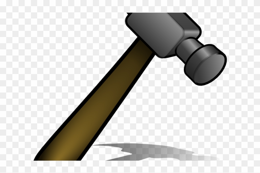 Hammer Clipart Free Vector - Cartoon Hammer #1728456