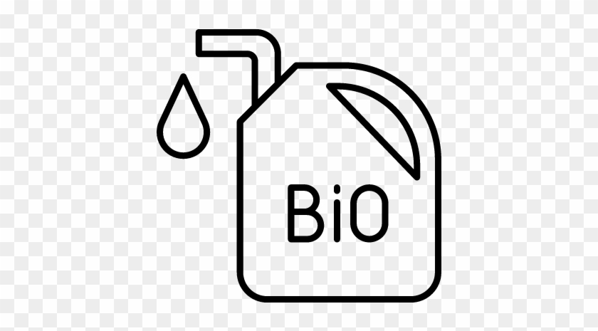 Biodiesel Vector - Biodiesel Icon Black And White #1729066