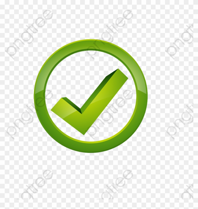 Green Check Mark Icon Png Clipart - Icon Centang #1730146