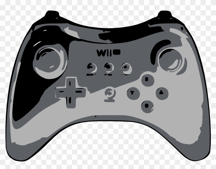 Wii Game Controller Clip Art - Game Controller #1730359