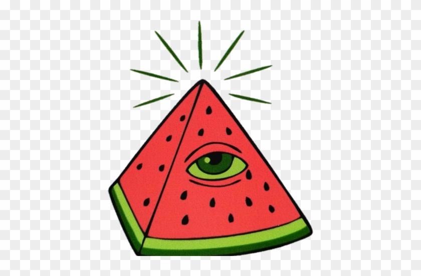 Illuminati Clipart - Illuminati Watermelon #1730996