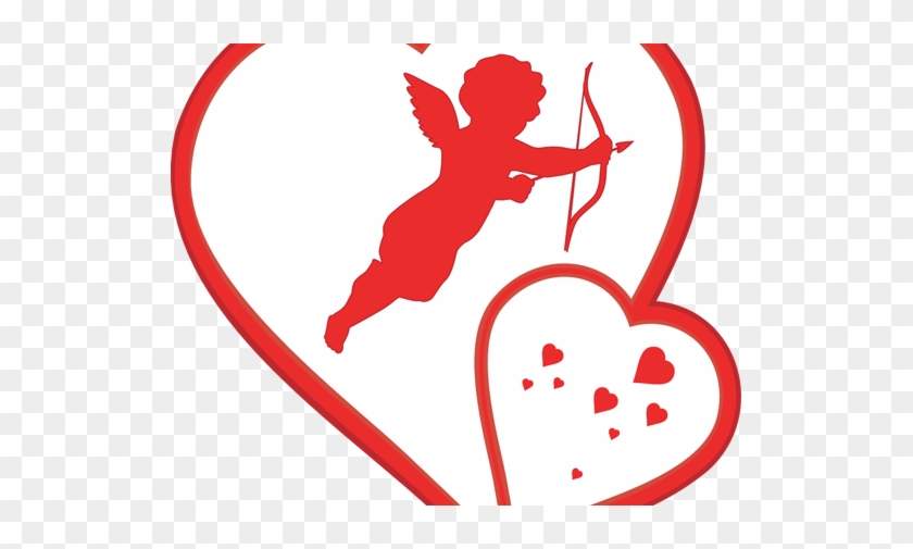 525 X 425 9 - Valentines Day Cupid Clipart #1732319